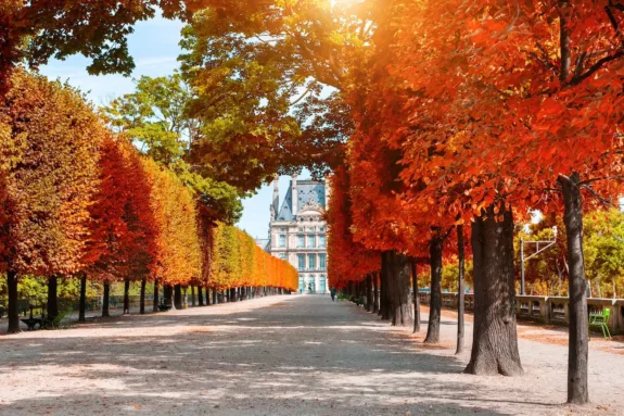 Parijs herfst herbst Les Tuileries