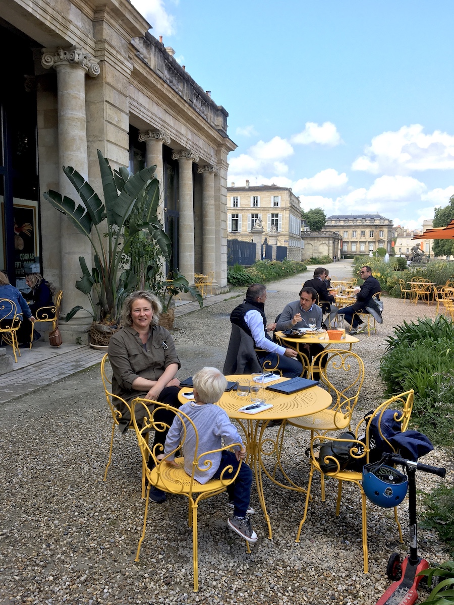 Bordeaux Jardin des Plantes creperie