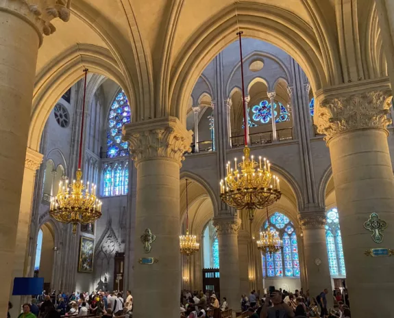 Notre-Dame in Paris nach den Renovierung
