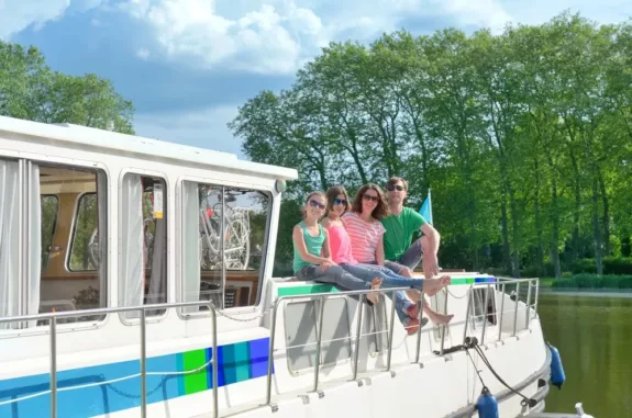 Mit dem Boot über Frankreichs Flüsse