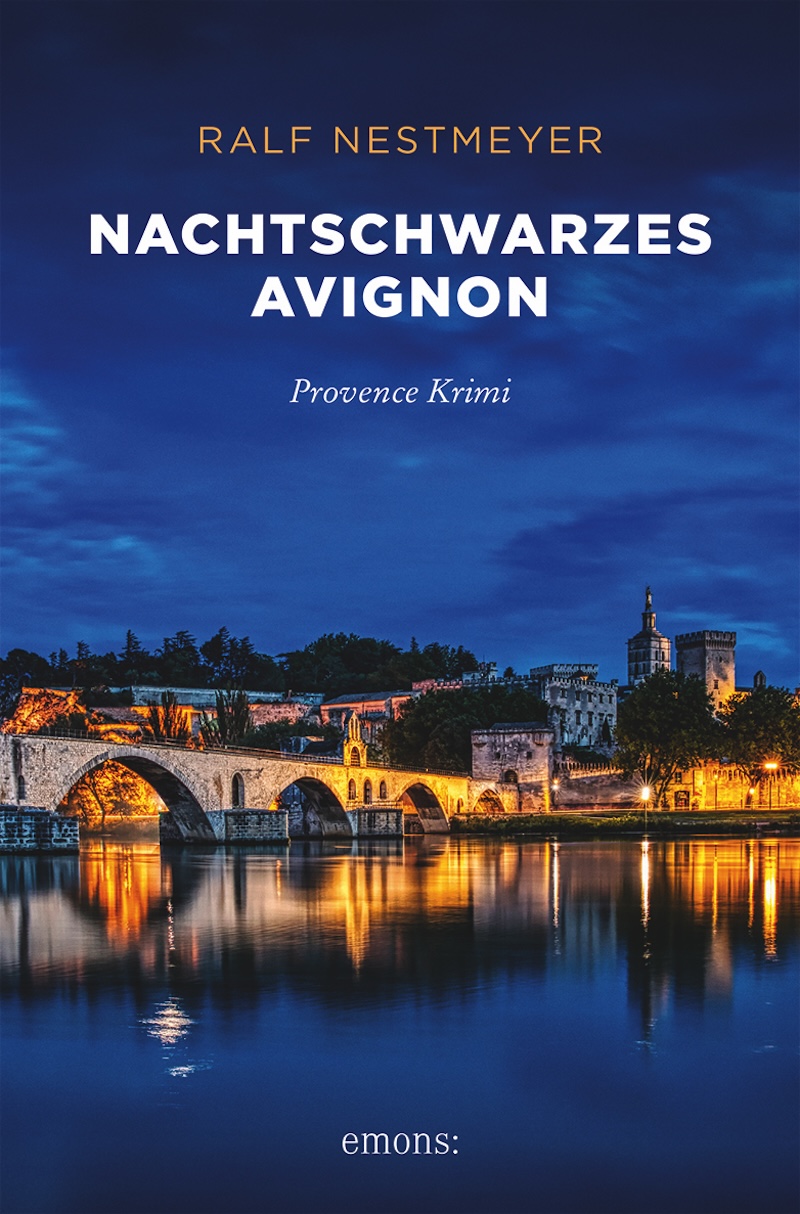 Nachtschwarzes Avignon